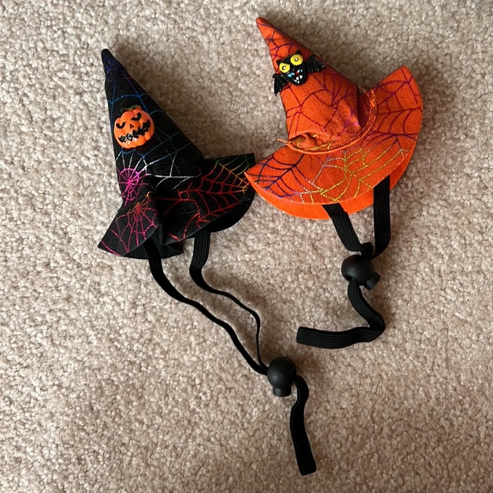 NWOT 2pc Cat/ Furfriend witch cosplay decor hats